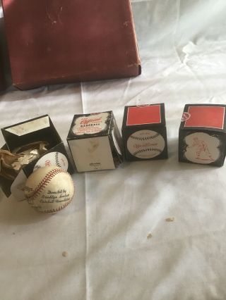 Five Rawlings Official Brooklyn Dodgers Baseball Horsehide Vintage NOS Base ball 8