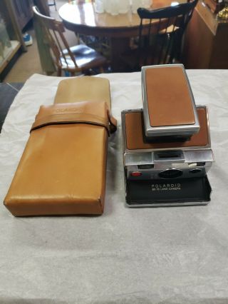 Vintage Polaroid Sx - 70 Land Camera Instant Photo Camera With Case
