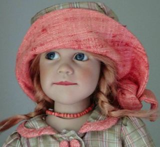 Vintage Zwergnase 19.  5 " (50cm) Liselot Doll By Nicole Marshollek 215/250 W/ Box