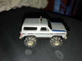 Schaper Stomper Gray Silver Chevy Blazer 4x4 As - Is Vintage Toys Cars
