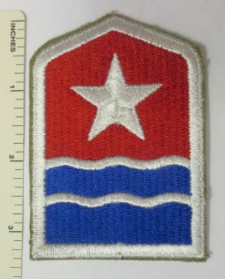 Ww2 Vintage Us Army Middle East Forces Shoulder Patch Cut Edge