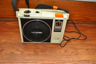 Vintage 1970s Ge 8 Track Tape Player 3 - 5505 The Blaster Ii W/box & Instructions