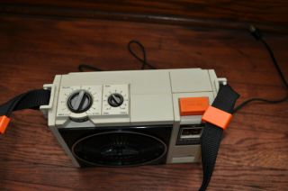 VINTAGE 1970s GE 8 TRACK TAPE PLAYER 3 - 5505 THE BLASTER II W/BOX & INSTRUCTIONS 5