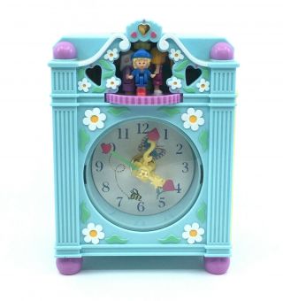 Rare Polly Pocket Funtime Clock 100 Complete And 1991 Bluebird Vintage