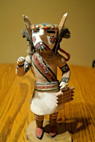 Vintage Hand Carved Hopi (Yoche,  Zuni - Wilatsukwe) Apache Kachina - VGC 2