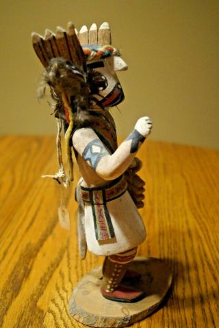 Vintage Hand Carved Hopi (Yoche,  Zuni - Wilatsukwe) Apache Kachina - VGC 3