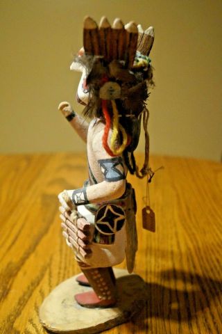Vintage Hand Carved Hopi (Yoche,  Zuni - Wilatsukwe) Apache Kachina - VGC 5