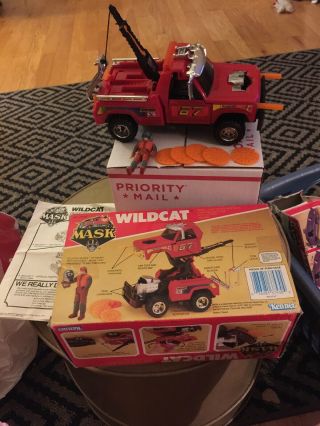 Kenner 1987 Mask (m.  A.  S.  K. ) Wildcat - 100 Complete Vintage Boxed Vehicle