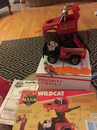 Kenner 1987 MASK (M.  A.  S.  K. ) WILDCAT - 100 Complete Vintage Boxed Vehicle 3