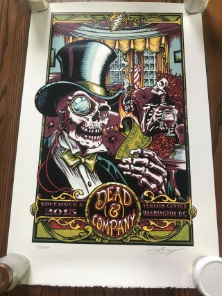 Dead And Company Poster 11/6/15 Washington Dc 1st Run Of Shows Rare