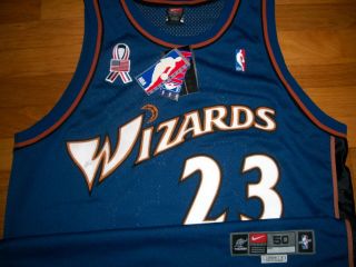 2001 - 02 Wizards Michael Jordan Pro Cut Game Jersey Sz 50,  4 Nike Rare Vtg 9/11