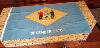 Rare Nib Vintage Delaware State Flag 3 