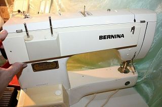 Vintage BERNINA RECORD 830 SEWING MACHINE with ACCESSORIES Estate p0 4