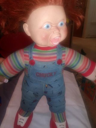 Vintage 1996 Childs Play Chucky Doll 24 " Universal City Studios Spencer Gifts