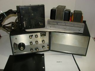 Rare Wrl Galaxy V Vintage Transceiver With Ac And Dc Ps Nr Start At $95