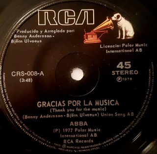 ABBA Gracias por la Musica / Aguila 7 