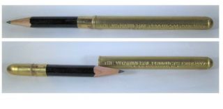RESTORED Vintage Bullet Pencil - The Vitamineral Products Co.  Ultra Rare UR - 6 2