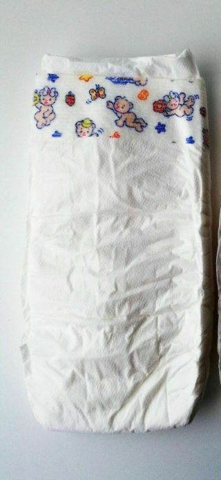 Vintage NUVOLINO 32 Cloth Backing Diapers Extra Maxi 18 - 30kg 40 - 66lbs abdl 5