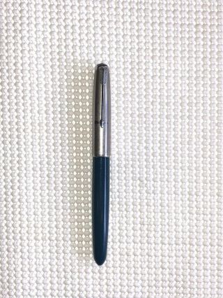 Vintage Parker 51 Aerometric Fountain Pen Navy Blue 1949