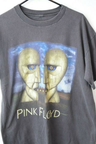 Vtg Pink Floyd 1994 Division Bell T Shirt Xl? Gray Single Stitch Concert