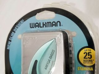 Vintage Sony Walkman Cassette Player WM - EX190 Mega Bass LED Battery 7