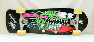 Vtg 2007 Santa Cruz Skateboards Keith Meek Slasher Reissue Complete Skateboard