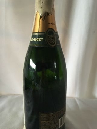 PERRIER JOUET CHAMPAGNE GLASS BOTTLE VINTAGE DUMMY DECOR OPENED 6
