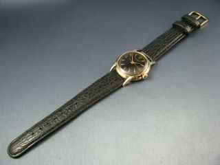 Rare Vintage Girard Perregaux Gyromatic 10K Gold GF Automatic Mens Watch 1950s 5