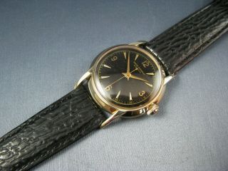 Rare Vintage Girard Perregaux Gyromatic 10K Gold GF Automatic Mens Watch 1950s 7