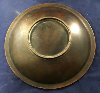 VINTAGE DANISH JUST ANDERSON MODERN DESIGN DENMARK BRONZE BOWL DISH ART DECO 2