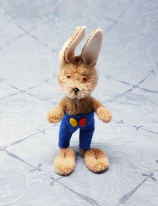 Schuco Mascott Rabbit Easter Bunny 4 " 1950/60s Nr