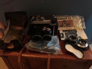 Vintage Mamiya C3 Camera & Accessories