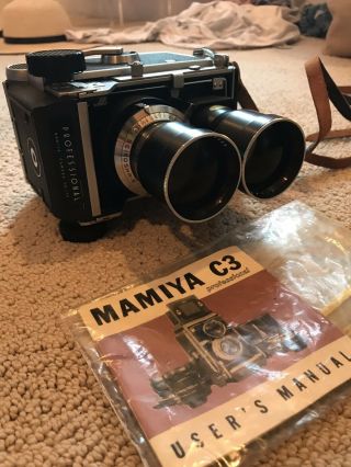 Vintage MAMIYA C3 Camera & Accessories 7