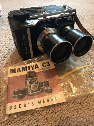 Vintage MAMIYA C3 Camera & Accessories 8