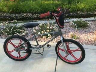 Vintage 20 " Old School Bmx Bicycle - Lester Mag Wheels - Columbia Pro Am Style