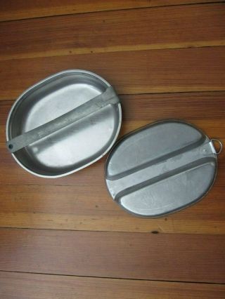 Ww2 Us Army Marine Mess Kit Dated 1945 M.  A.  Co.