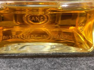 Rare Vintage Display Factice Chanel NO.  5 Bottle 7” Tall France Perfume 5