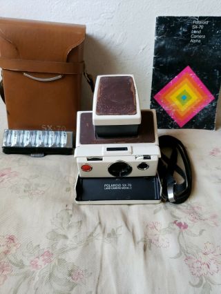 Vintage Polaroid Sx - 70 Land Camera Model 2 & Complete Set