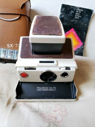 Vintage Polaroid SX - 70 Land Camera model 2 & complete set 2