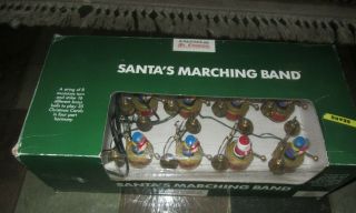 Vtg 1991 Mr.  Christmas Santa’s Marching Band - Holiday Musical Nib;