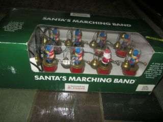 Vtg 1991 Mr.  Christmas Santa’s Marching Band - Holiday Musical NIB; 2