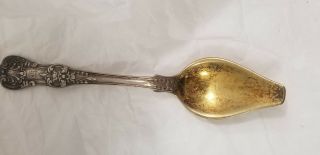 Tiffany & Co.  Sterling Silver English King Grapefruit Spoon 1885