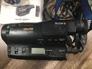 SONY Handycam CCD - TR400 Hi8 Video Camera Recorder Camcorder Vintage 2