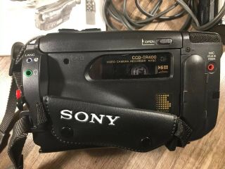 SONY Handycam CCD - TR400 Hi8 Video Camera Recorder Camcorder Vintage 3