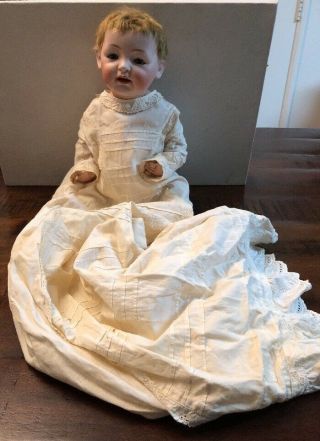 Antique German Head Composition Body Baby Doll J.  D.  K.  @14 Germany Blue Eyes