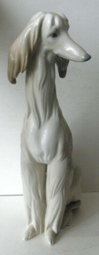 Vintage Lladro Afghan hound figurine by Juan Huerta No.  1069 retired 2