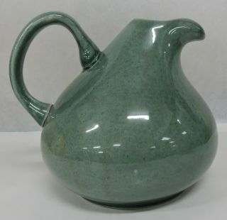 VTG RUSSEL WRIGHT AMERICAN MODERN SEAFOAM JUG/CARAFE/PITCHER - STEUBENVILLE 4