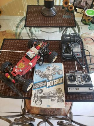 Vintage Hotshot 4wd Rc Remote Control Car From The 80 