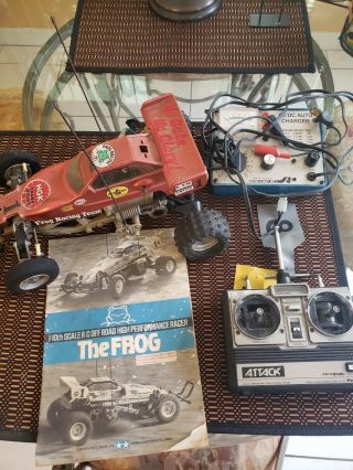 Tamiya The Frog Radio Controlled Car Vintage From The 80 