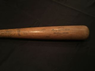 Vintage Babe Ruth H&b Louisville Slugger 125 Model Baseball Bat 34 " All